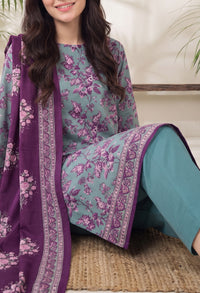 Jhalak Linen Unstitch 3 Pcs Winter D-14067