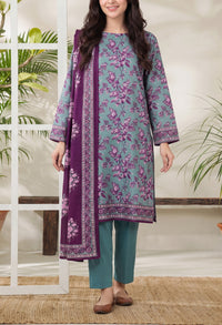 Jhalak Linen Unstitch 3 Pcs Winter D-14067