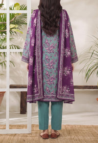 Jhalak Linen Unstitch 3 Pcs Winter D-14067