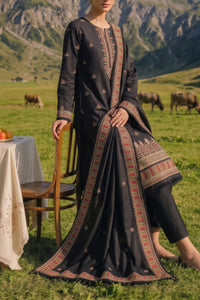 Miraas Unstitch Emb Khaddar D-691