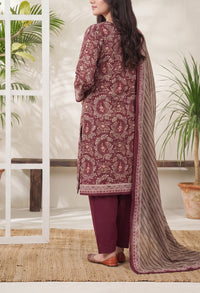 Jhalak Linen Unstitch 3 Pcs Winter D-14065