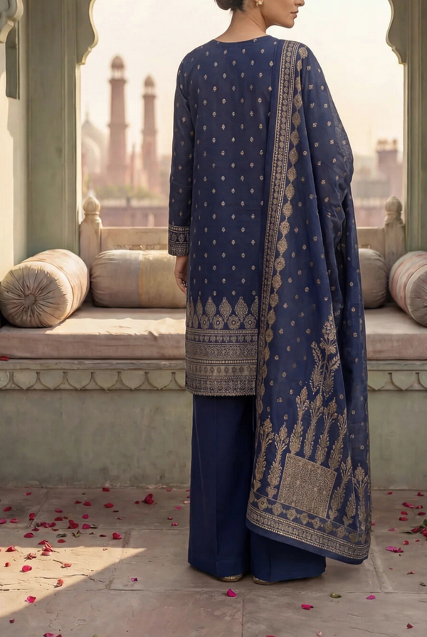 Roshan Jacquard Lawn D-498