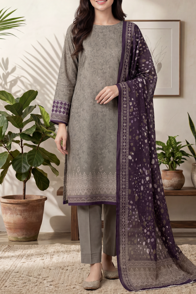Daman Mid Summer 3 Pcs Unstitched D-977