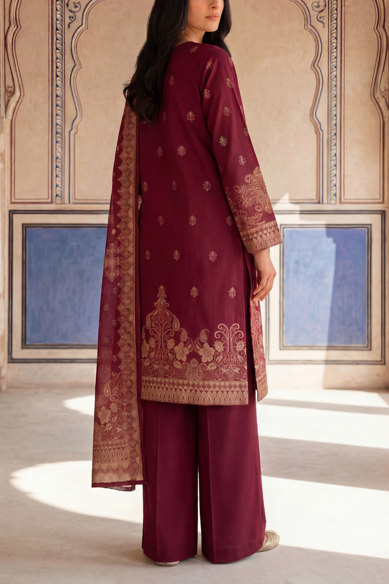 Roshan Jacquard Lawn D-491