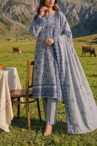 Miraas Unstitch Emb Khaddar D-688