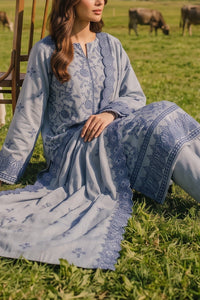 Miraas Unstitch Emb Khaddar D-688