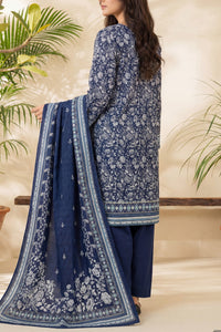 Daman Unstitch 3 Pcs Lawn D-862