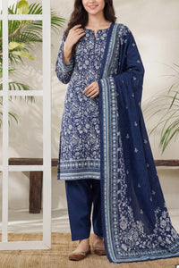Daman Unstitch 3 Pcs Lawn D-862