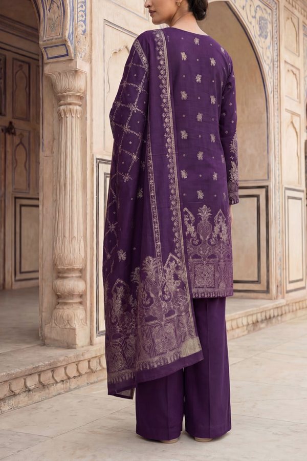 Roshan Jacquard Lawn D-494
