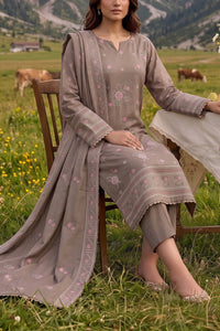Miraas Unstitch Emb Khaddar D-695