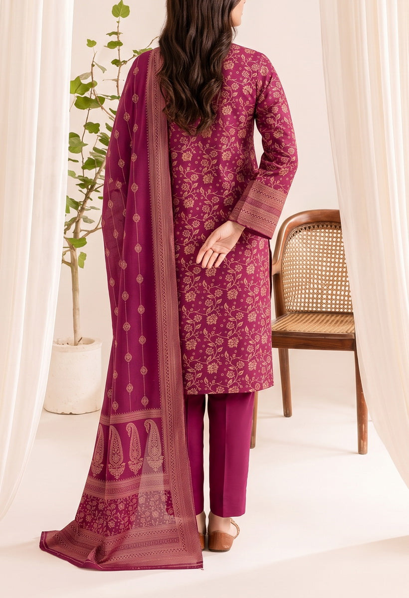 Pashmina Unstitch Winter D-309-C