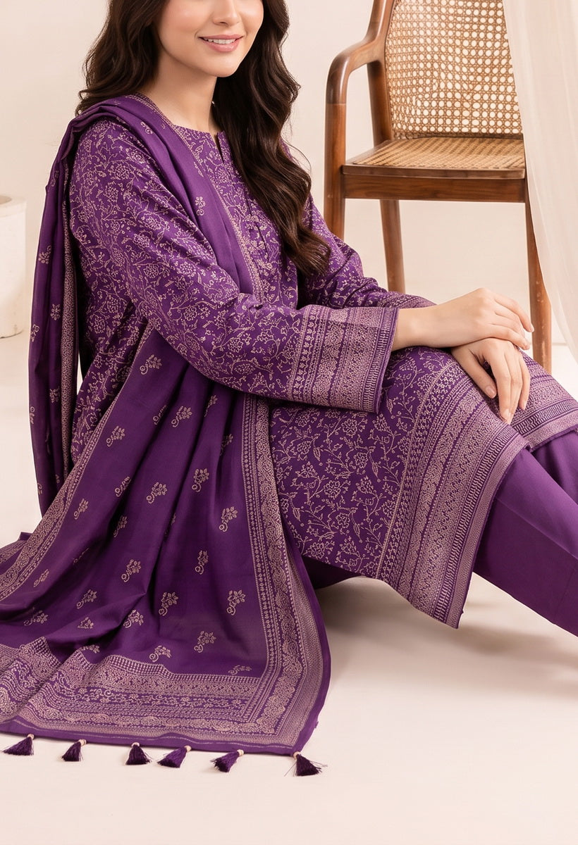 Pashmina Unstitch Winter D-312-B