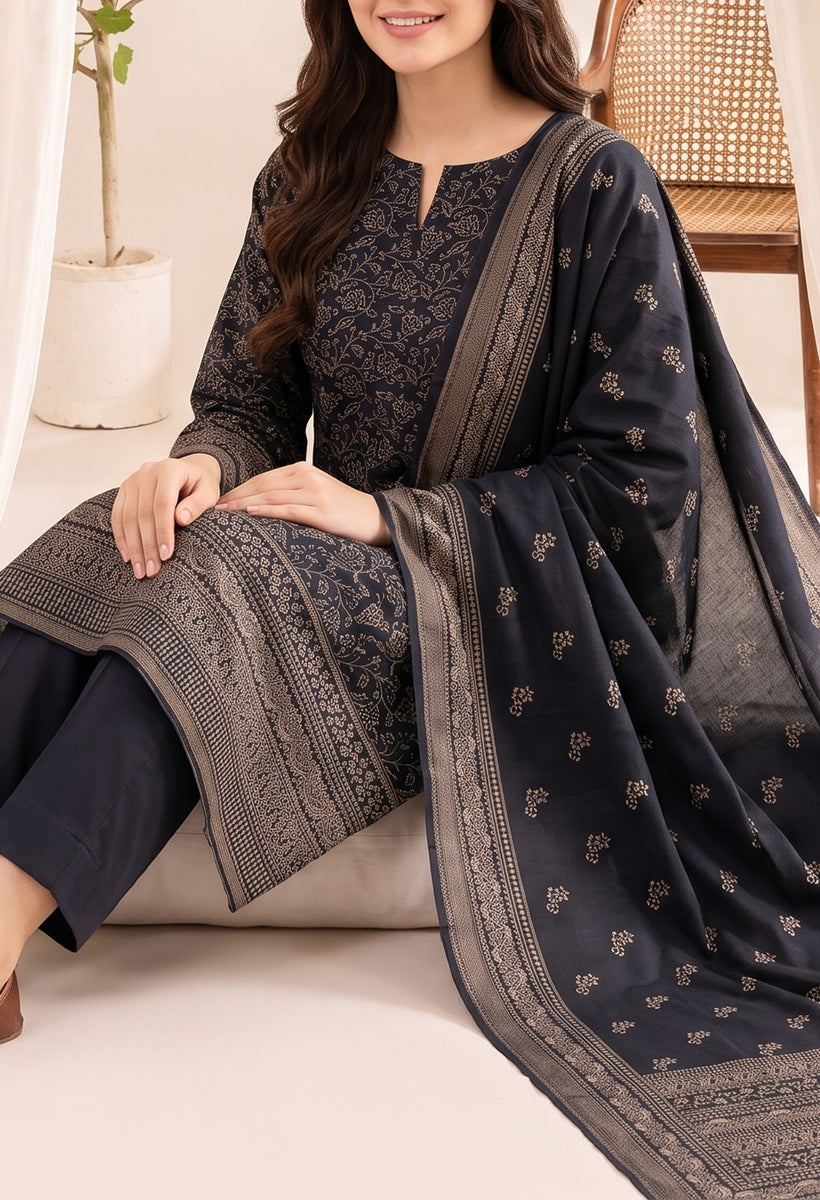 Pashmina Unstitch Winter D-312-C