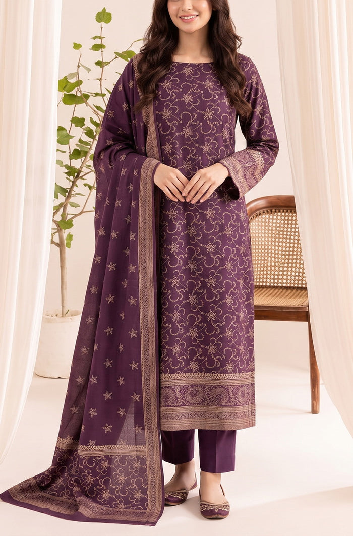 Pashmina Unstitch Winter D-314-B