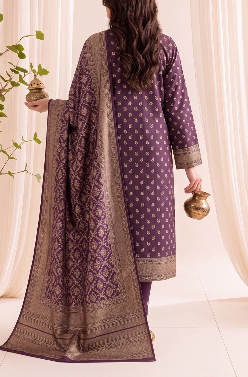 Pashmina Unstitch Winter D-318-C