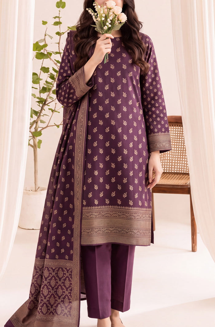 Pashmina Unstitch Winter D-318-C
