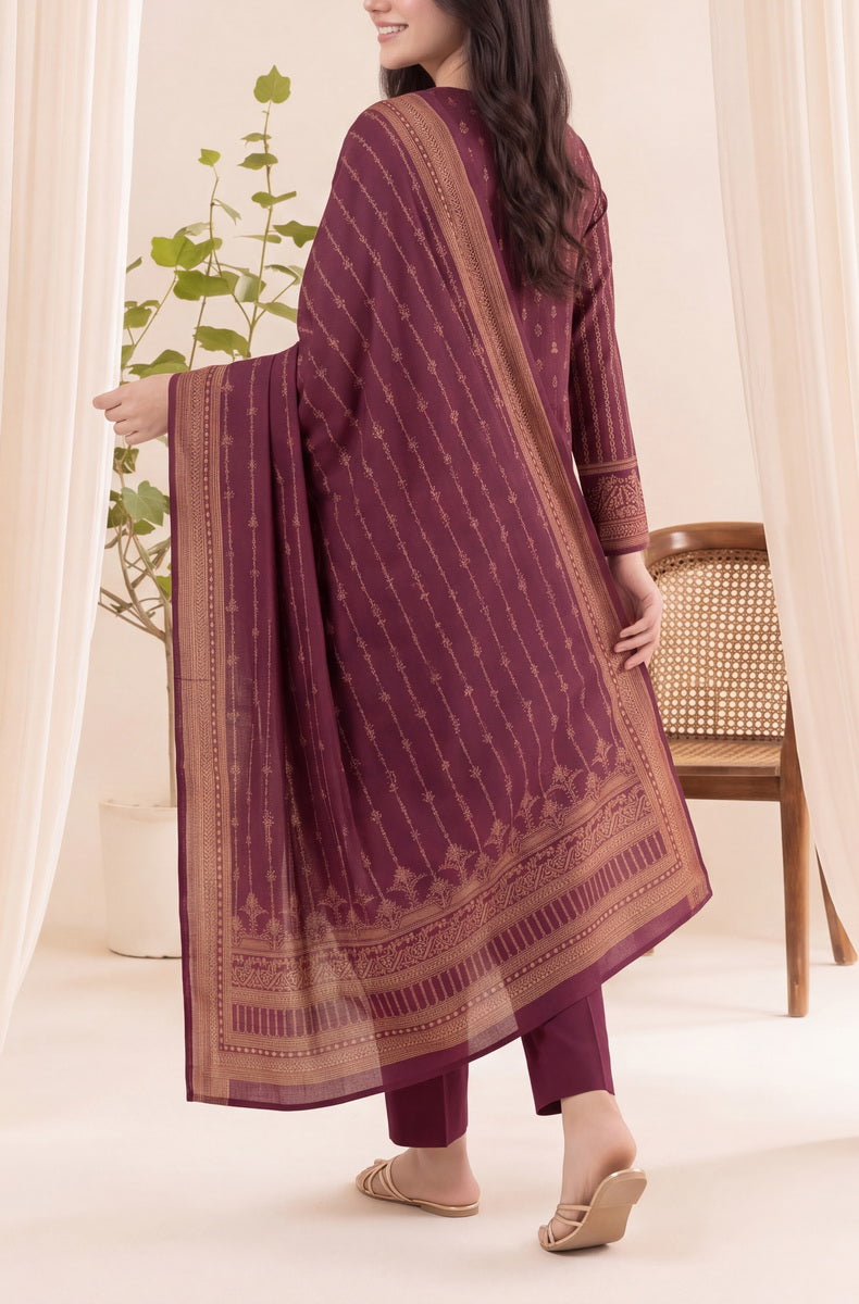 Pashmina Unstitch Winter D-319-C