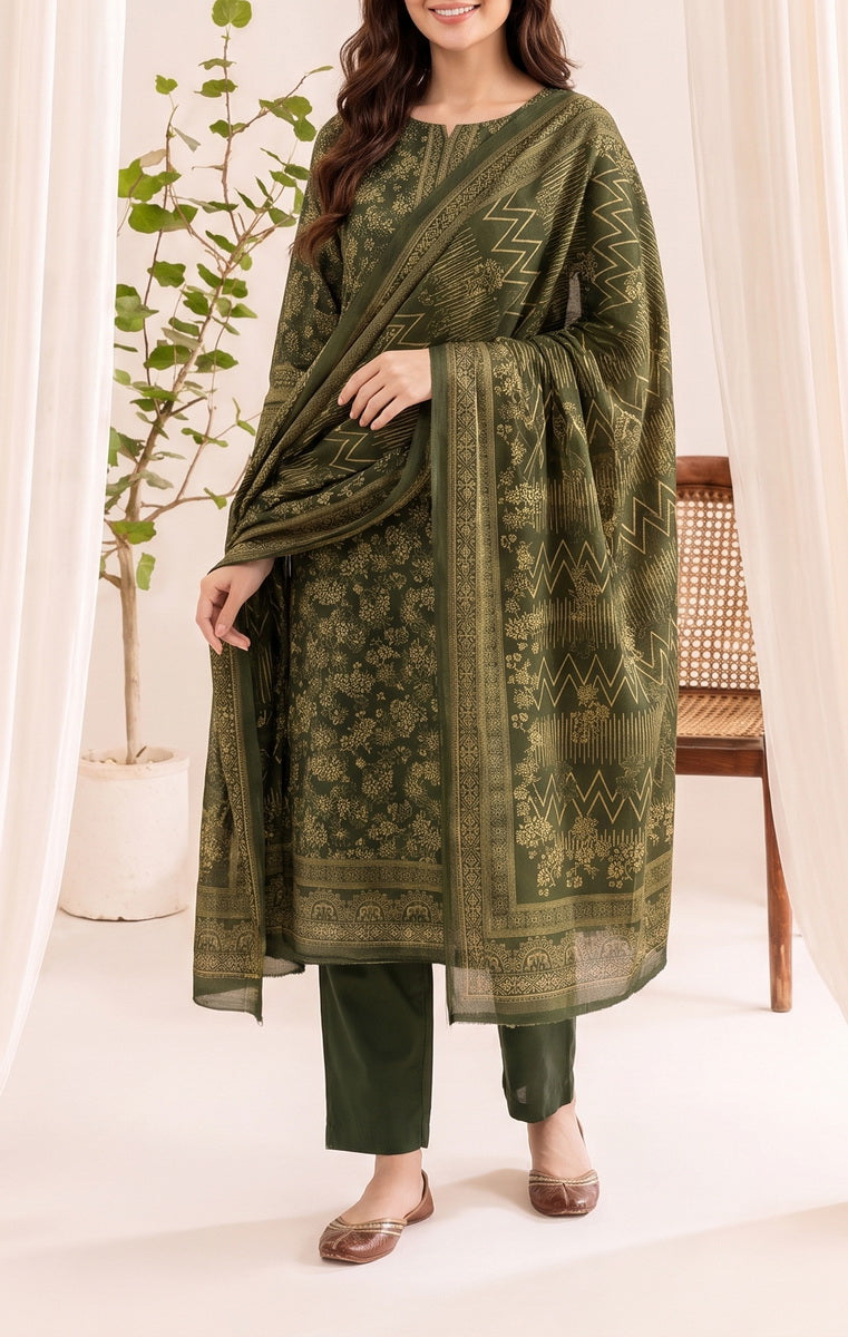 Pashmina Unstitch Winter D-321-C