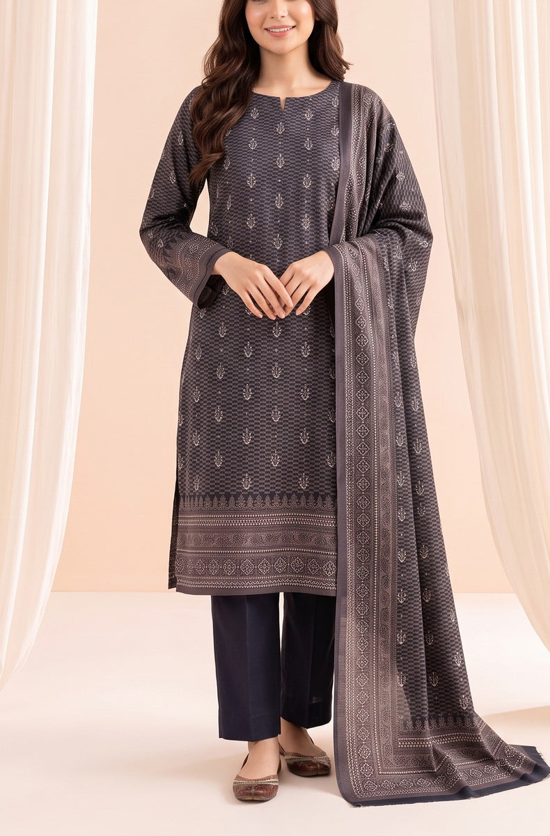 Pashmina Unstitch Winter D-322-B