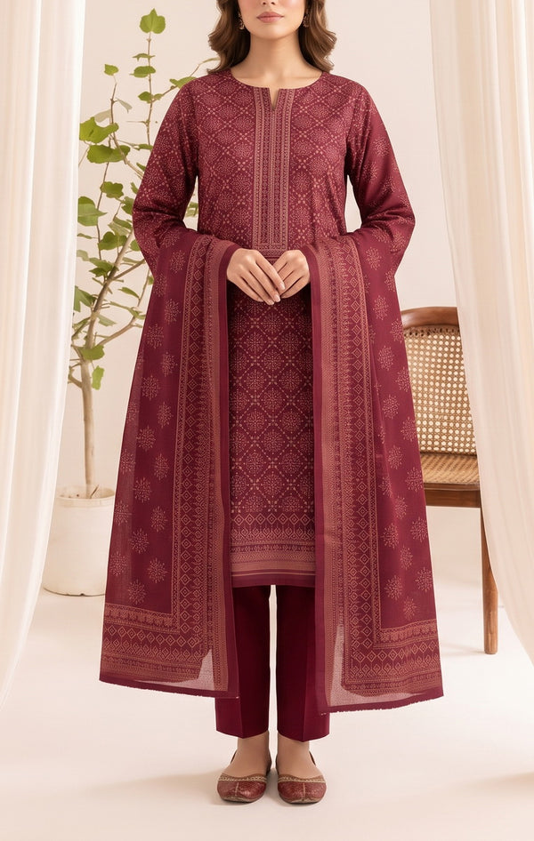 Pashmina Unstitch Winter D-323-B