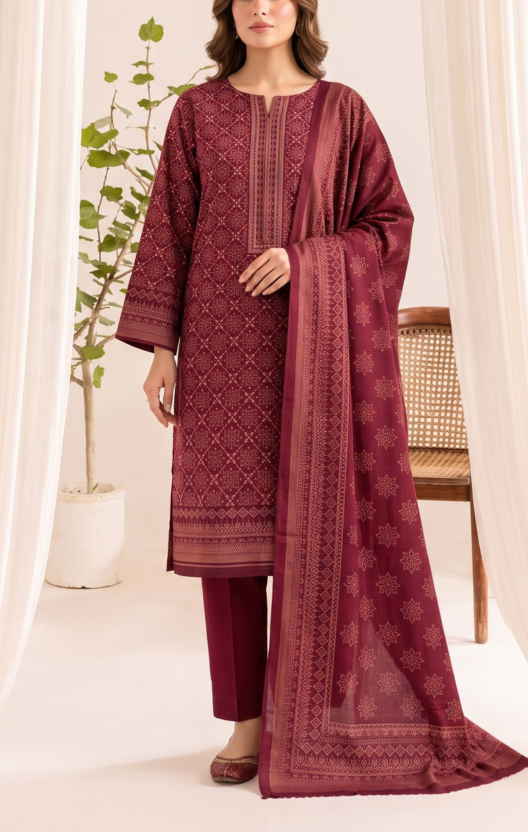Pashmina Unstitch Winter D-323-B