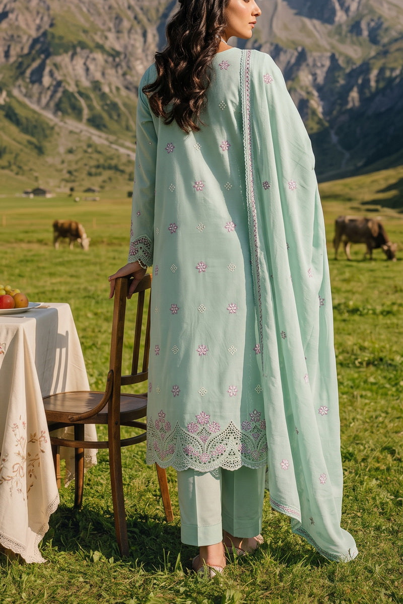 Miraas Unstitch Emb Khaddar D-689