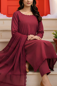 Nayab Peach Emb D-452