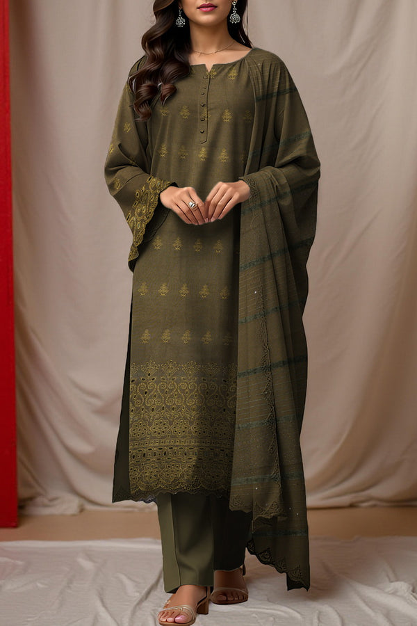 Nayab Peach Emb D-456