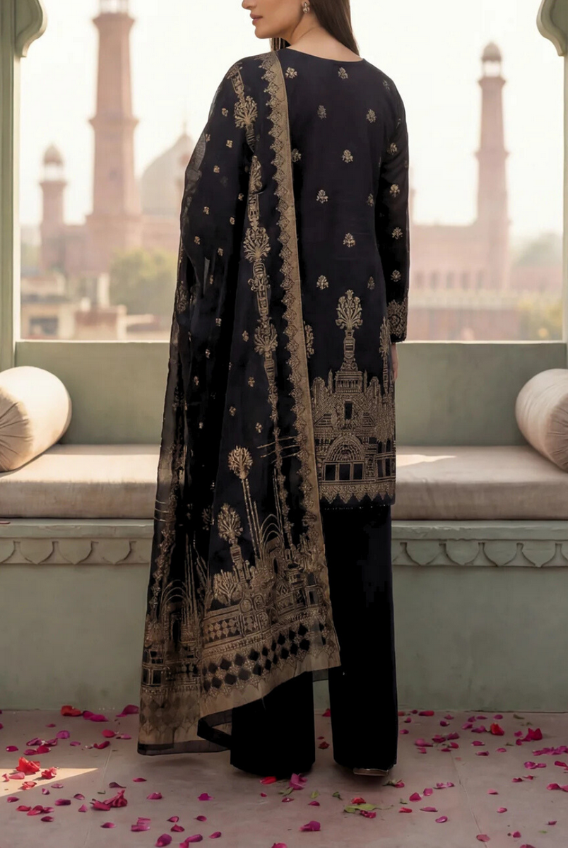 Roshan Jacquard Lawn D-495