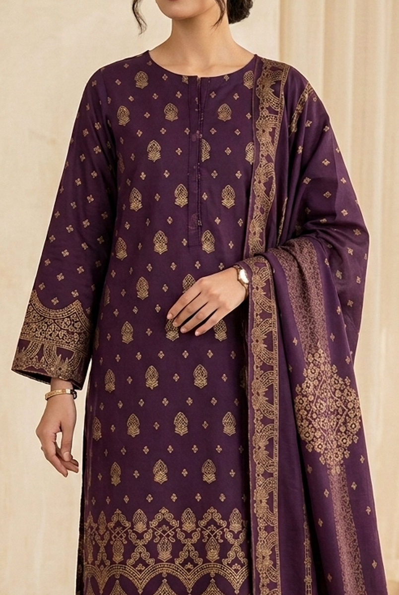 Roshan Jacquard Lawn D-517