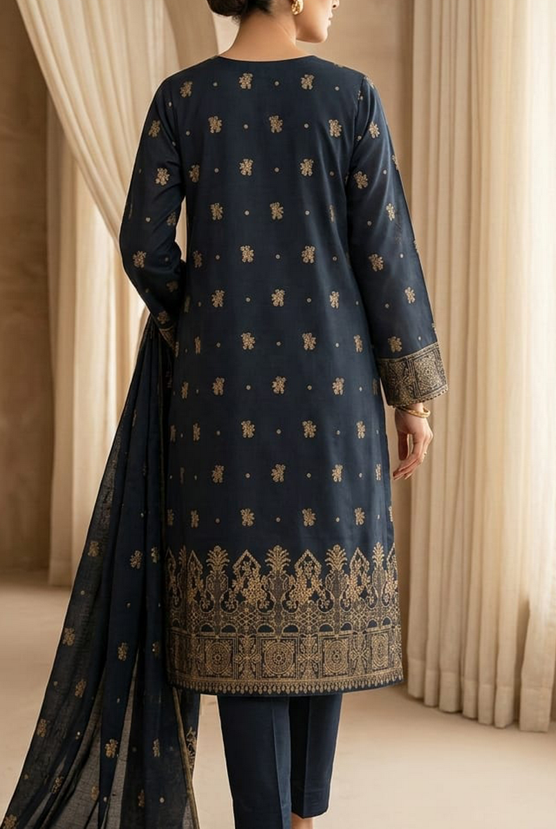 Roshan Jacquard Lawn D-518