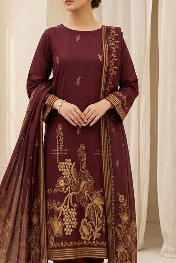 Roshan Jacquard Lawn D-519