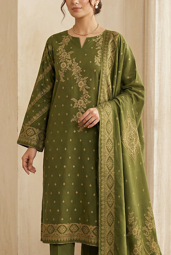 Roshan Jacquard Lawn D-520