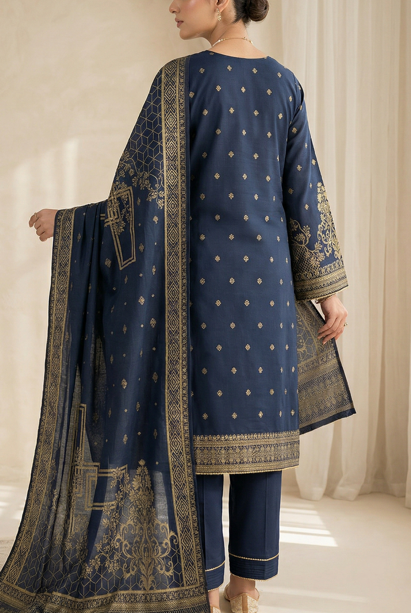 Roshan Jacquard Lawn D-521