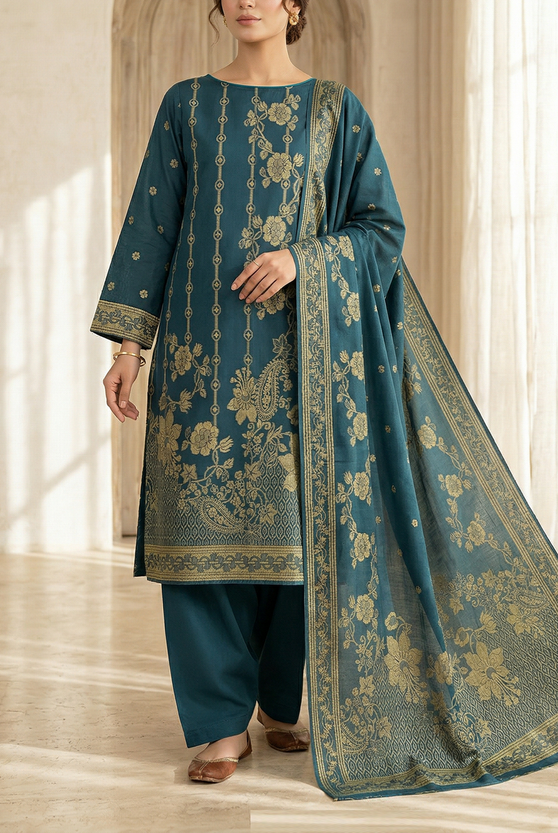 Roshan Jacquard Lawn D-523