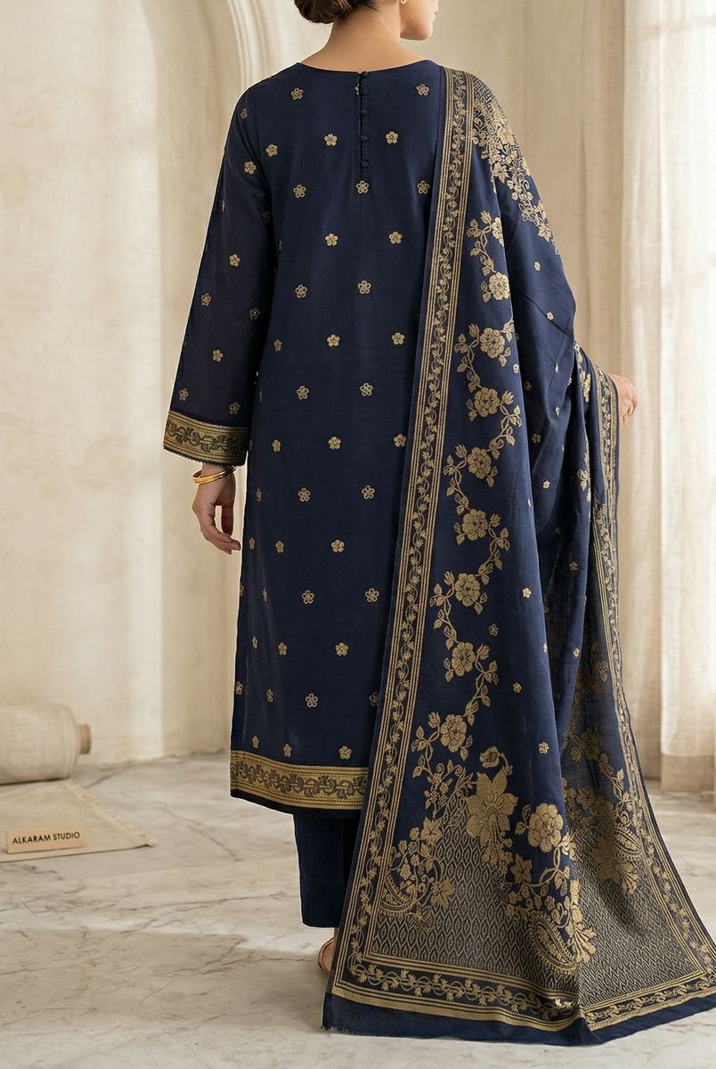 Roshan Jacquard Lawn D-525