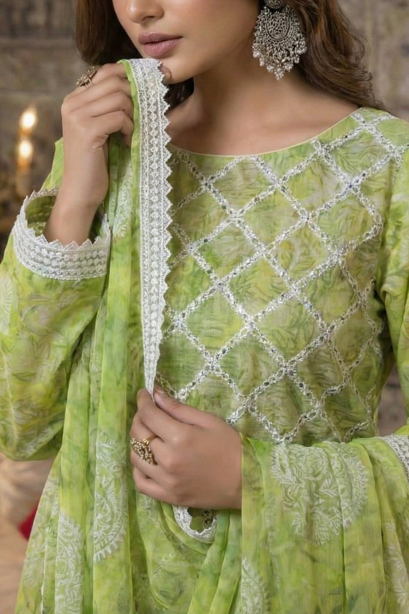 Eshaal Chikankari D-535
