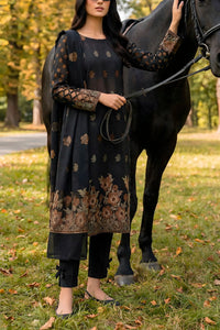 Nayab Jacquard Unstitched 3 Pcs D-543