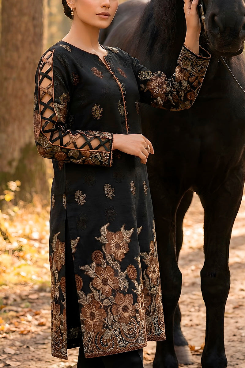 Nayab Jacquard Unstitched 3 Pcs D-543