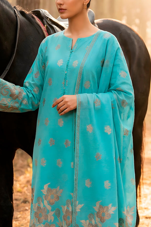 Nayab Jacquard Unstitched 3 Pcs D-546