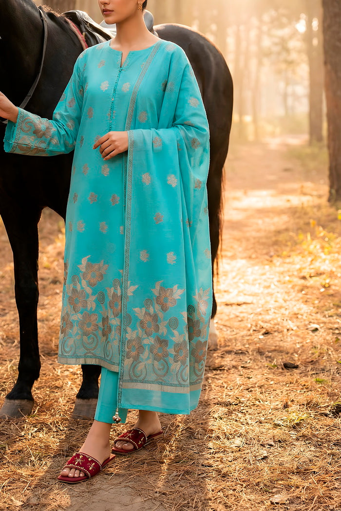 Nayab Jacquard Unstitched 3 Pcs D-546