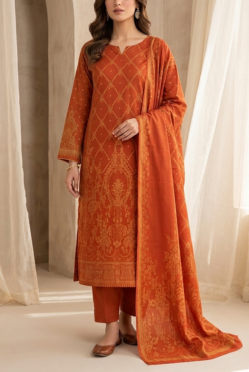 Roshan Jacquard Lawn D-553
