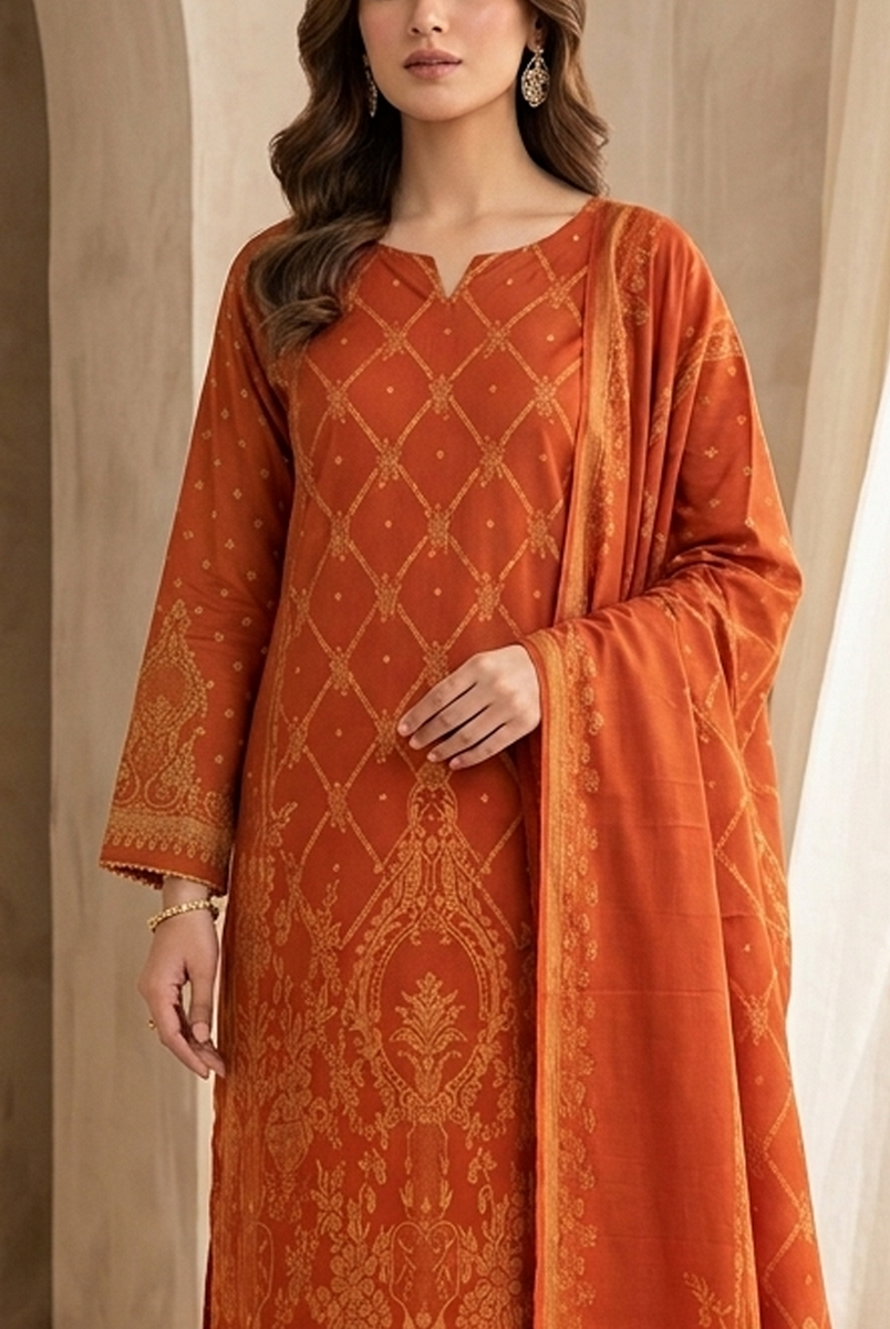 Roshan Jacquard Lawn D-553