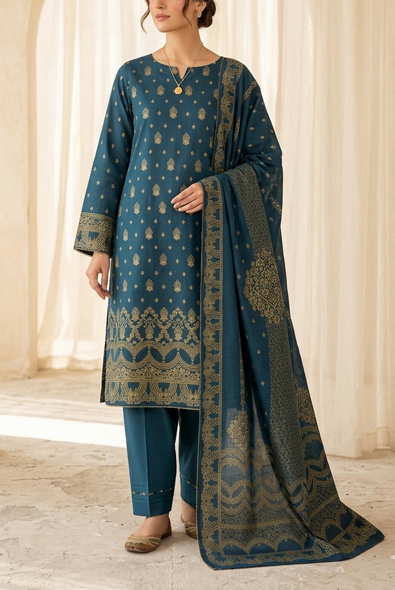 Roshan Jacquard Lawn D-554