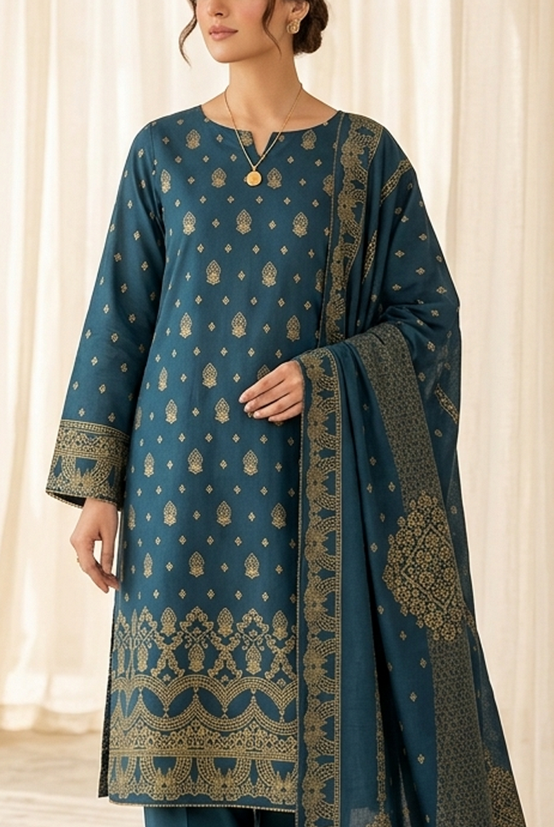 Roshan Jacquard Lawn D-554