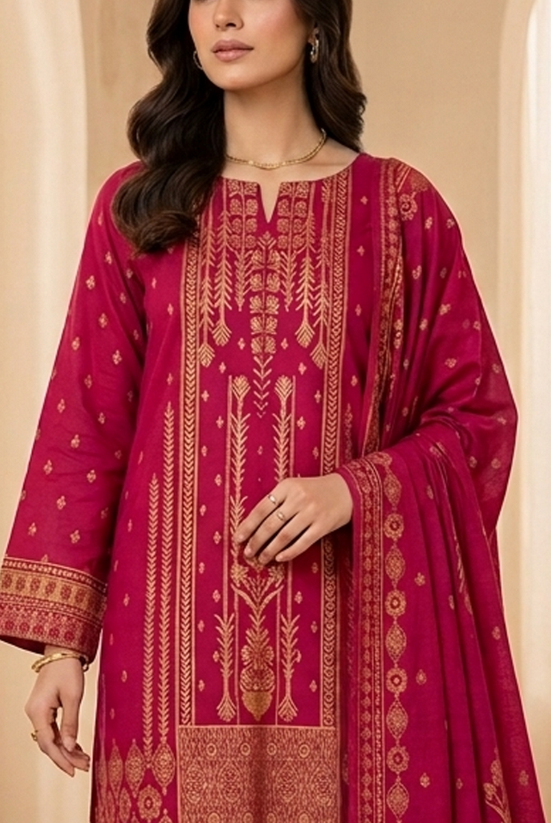 Roshan Jacquard Lawn D-557