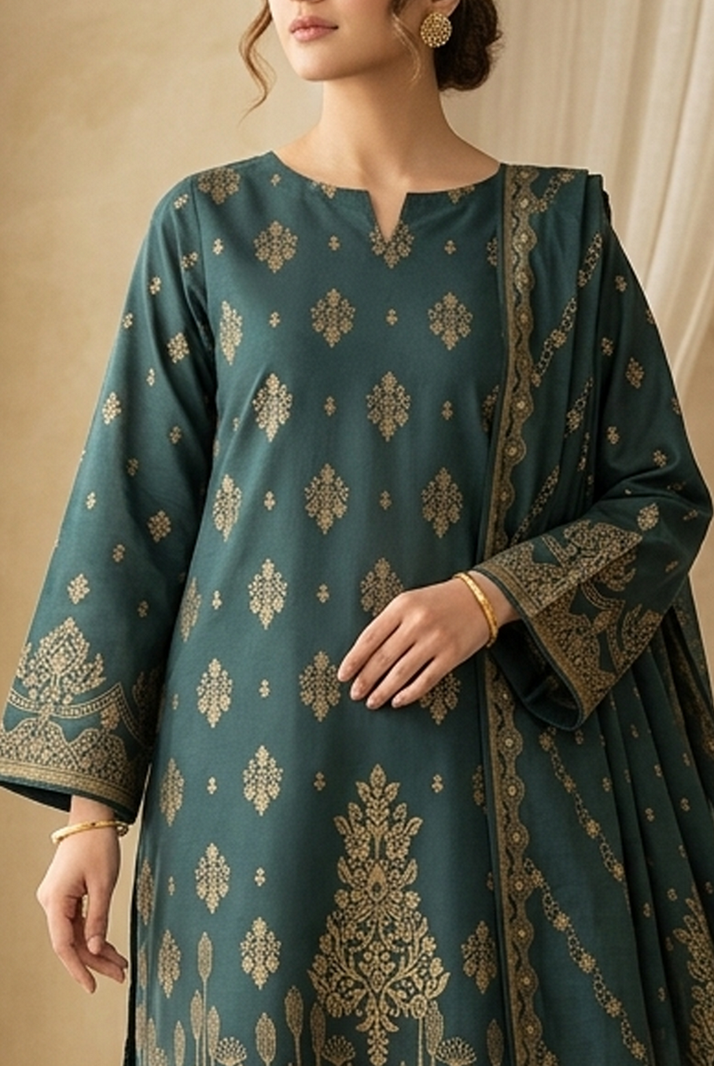 Roshan Jacquard Lawn D-558