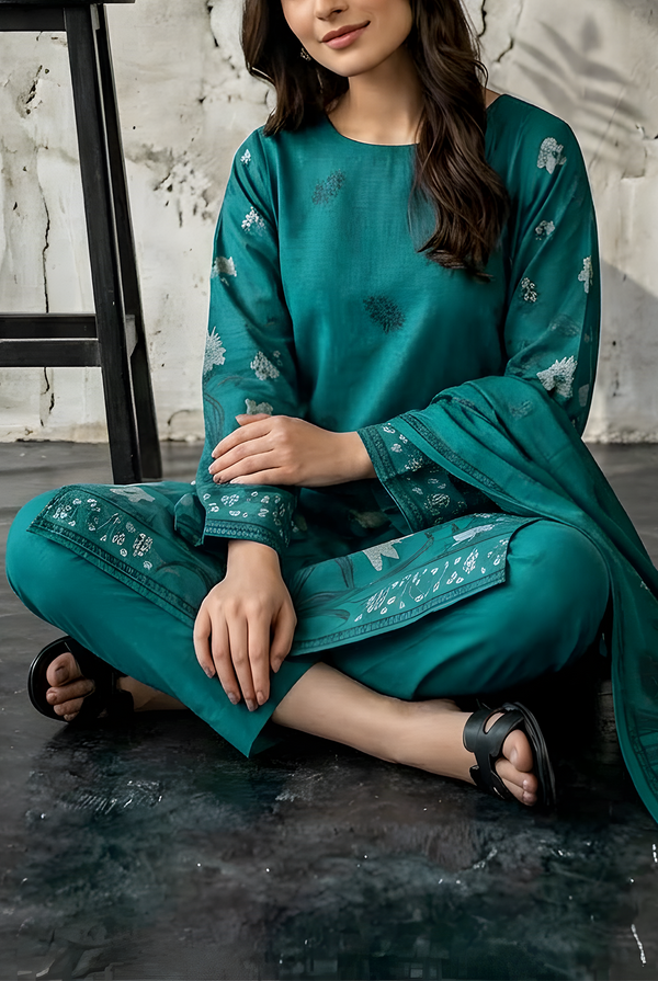 Raina Jacquard Lawn D-562