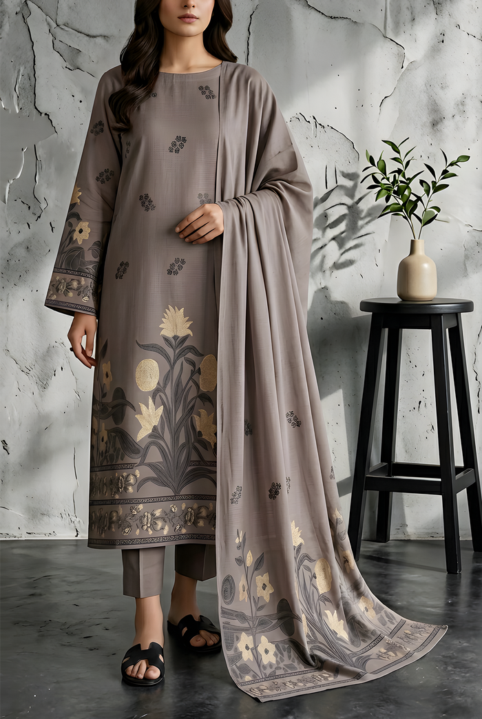 Raina Jacquard Lawn D-565