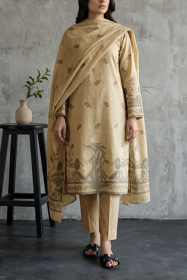 Raina Jacquard Lawn D-566